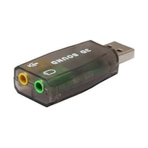 Alfais AL-4504 5.1 USB Ses Kartı Siyah