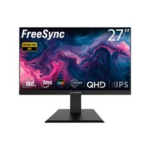 Rampage Mıracle Mc27rq180 27 İnc 180hz 1ms Hdmı Dp Freesync Hdr Pivot Qhd Fast Ips Gaming Monitör