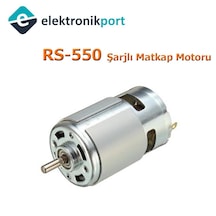 Elektronikport-Rs 550 Şarjlı Matkap / Cnc Motoru - Yüksek Kalite