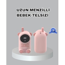 Diğer Şarjlı Bebek Telsizi Uzun Mesafe 22 Kanal Lcd Ekran Vox Modu 400 Mah Çok Renkli