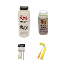 4'lü Boya Seti Chalked Akrilik Boya 4502 - Antik Beyaz 500 Cc Nocolor-844342a9