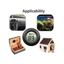 Tongxida Ön Ev İçin Dijital Nem Sıcaklık Ölçer - %10-99 Nem, -0 C-50 C Aralık