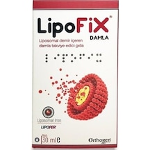 Lipofix Damla Liposomal Iron 30 Ml Diğer