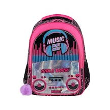 Muggle Okul Çantası Music Siyah Mu 7143 / Muggle Karışık