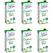 İçim Organik Süt 1 Lt X 6 Adet
