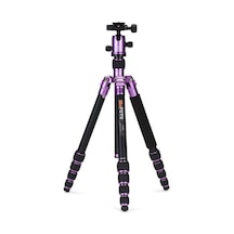 Benro Mefoto A-1350Q1 Roadtrip Aluminum Travel Tripod Kit (Purple