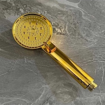 Gold Renkli Modern Duş Başlığı Altın Akrilik Diğer