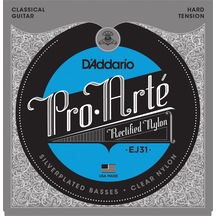Daddario EJ31 Klasik Tel Set Hard Tension Silver