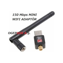 150Mbps Mini USB Wi-Fi Adaptör (Alıcı) Kablosuz