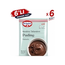 Kendiniz Tatlandırın Kakaolu Puding 55 G 6 Avantaj Paketi - 905692464