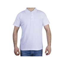 Polo Yaka Tshirt İş Elbiseleri Beyaz