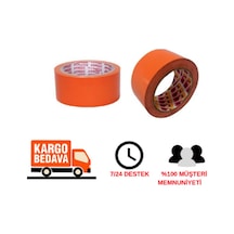 Cam Montaj Bandı İz Bırakmaz 5 CMx33metre Turuncu Pvc Bant Oto