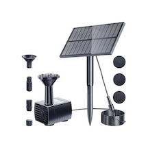 Pazly Suntek Güneş Enerjili Su Pompası Kiti Dıy Bahçe Çeşmesi 1,5w Wb