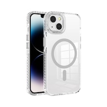 Apple Uyumlu iPhone 12 Kılıf Magsafe Şarj Özellikli Airbagli Takılabilir Askı Aparatlı Nana Kılıf
