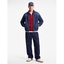Koton Cepli Pamuklu Beli Bağcıklı Rahat Kalıp Jogger Jean Pantolon Raw 7wam40416nd 63x