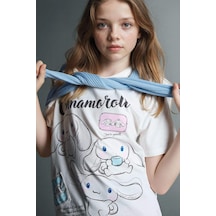 Defacto Cınnamoroll Relax Fıt Tişört Kız Çocuk G8196A826SM