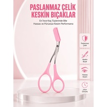 Lb Taraklı Kaş Düzeltme Makası Hassas Şekillendirme Ve Kolay Kullanım
