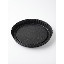28 Cm Granit Turta Kalıbı Yapışmaz Yüzeyli Yuvarlak Fırın Tepsisi Kek, Tart Ve Turta Pişirme Kalıbı 28 Çok Renkli