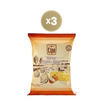 Çipo Peynir ve Soğan Katkısız Şekersiz Vegan Glutensiz Atıştırmalık 3 x 60 G