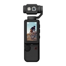 Q8 4k Ultra Hd Taşınabilir Vlog Spor Ve Aksiyon Kamerası 2.0" Döndürülebilir Ips Ekran Siyah Genel