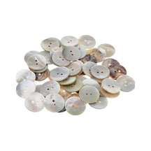 Hakiki Sedef İstridye Düğme 16 Boy-10,16 Mm 12 Adet - 690063129