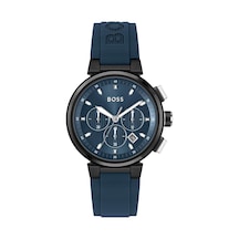 Hugo Boss HB1513998 Silikon Mavi 44 mm Erkek Kol Saati
