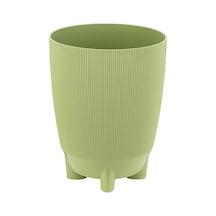 Yuvarlak Saksı Ayaklı Sarı 3 Lt 180 180 Mm