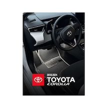 Toyota Corolla Sedan 2018/2024 Eva Paspas Takımı Siyah+gri Siyah