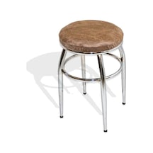 Krom Tabure Mutfak Balkon Teras Karışık Renk