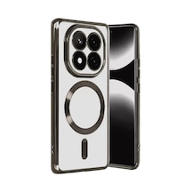 Newface Xiaomi Redmi Note 15 4g Kross Magneticsafe Kapak - Siyah Beyaz