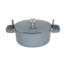 Berghoff Leo Phantom Kapakli Yapişmaz Tencere 24 Cm Smoked Grey Diğer