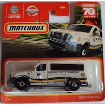 Matchbox Nv Van Light Grey Gri 71/100 Serisi 2023 Limon Ferry Transport