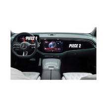 Mercedes E180 2024 Hayalet Gösterge Ve Multimedya Yolcu Ekran Uyumlu Nano Ekran Koruyucu