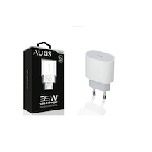 Auris ARS-CH38 35W Usb-C15.nesil IPhone Uyumlu Hızlı Şarj Aleti Adaptörü