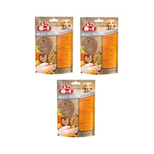 8in1 Freeze Dried Tavuk Ve Havuçlu Köpek Ödülü 50 Gr. X 3 Adet