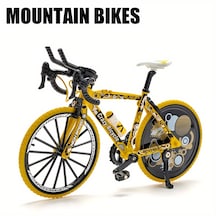 Tcherchi 1:8 Ölçekli Alaşım Dağ Bisikleti Sarı