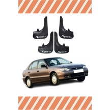 Hyundai Accent Yumurta Kasa Sports Yazılı 4'Lü Tozluk Çamurluk Pa