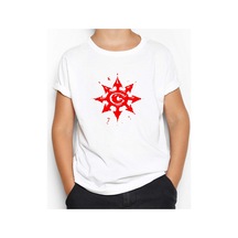 Zepplin Giyim Chimaira Logo Red Beyaz Çocuk Tişört Beyaz