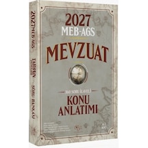 Cba Yayınları 2027 Meb-ags Mevzuat Konu Anlatımı - Ali Koç Cba Yayınları