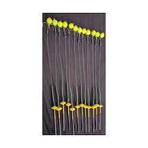 Yemleme Botu 12 Sert Buncuk Limon Rig Ve Boli Yüzen Model 12 Takım İnneler 2,3 No İnnesi Kambur Deyildir