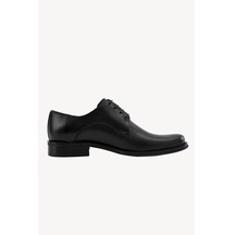 Erkek Siyah Klasik Bağcıklı Ayakkabı (548966441)