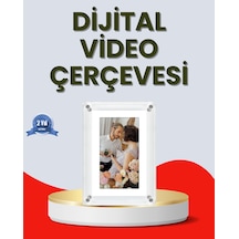 Usb-c İle Hızlı Şarj Ve Veri Aktarımı 7 İnç Dijital Görüntü Çerçevesi