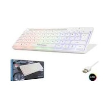 Hadron Hdx2608 Kablolu Oyuncu Mini Klavye Led Q Beyaz