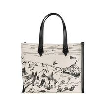Mont Blanc Montblanc Happy Holidays Omuz Çantası 199137 Fildişi Rengi Çok Renkli