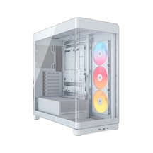 Corsaır Frame 4500x Rs-r Argb Fanlı Panoramik Camlı Beyaz Mid-tower Cc-9011315-ww Bilgisayar Kasası
