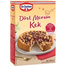 Dr.oetker Dört Mevsim Kek Çikolata Parçalı Bademli 384 G