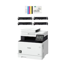 Canon MF752CDW - Fotokopi - Tarama - Duplex - Wifi - Renkli A4 Fotokopi Makinası Uyumlu Tonerli