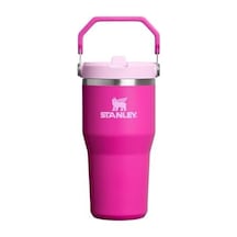 The Iceflow Flip Straw Pembe Termos 10-13425-046 Açık Beyaz