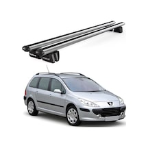Pençe Peugeot 307 Sw 2001-2008 Uyumlu Gri Ara Atkı Port Bagaj Tavan Barı