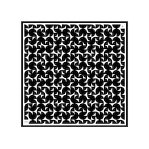 BELLİ Saf İpek Eşarp 4117d02 Twill İpek -5686 - 90 X 90 / Siyah - Beyaz Siyah - Beyaz